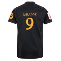 Real Madrid Kylian Mbappe #9 Tretí futbalový dres 2023-24 Krátky Rukáv